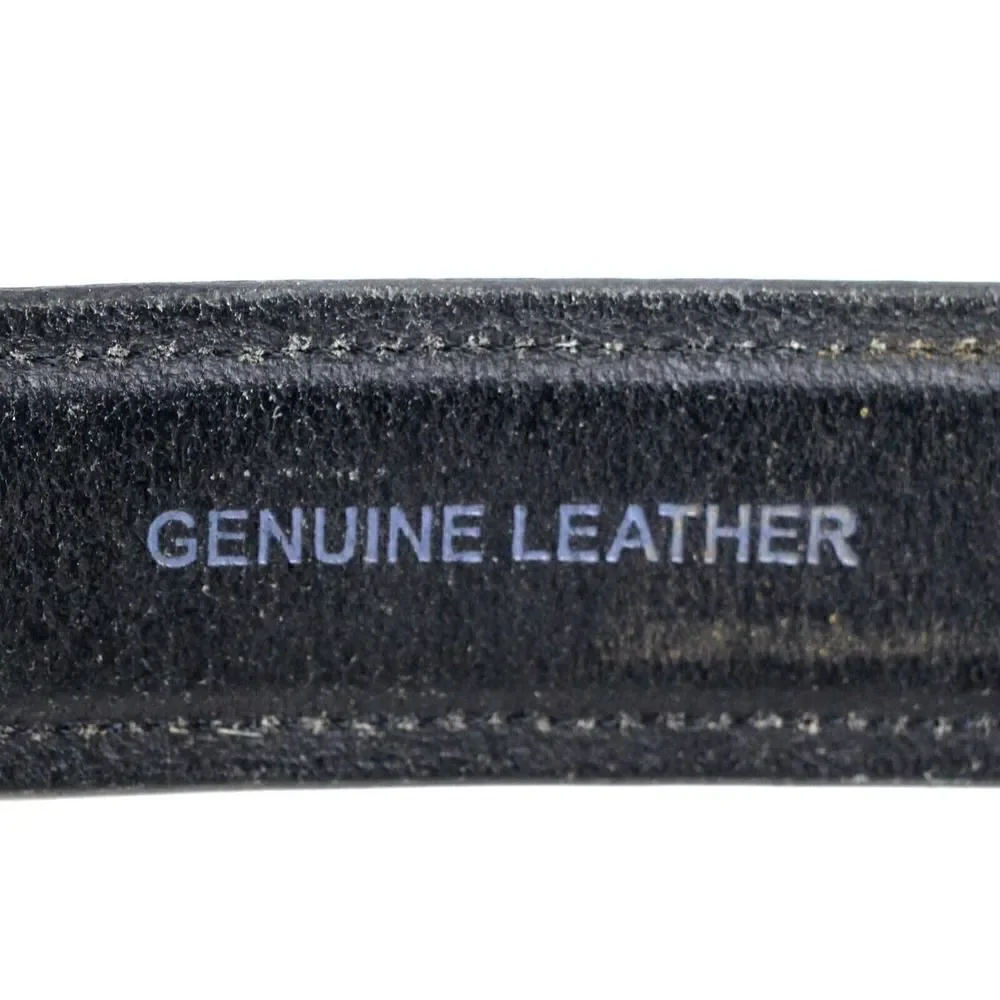 Columbia BLACK GENUINE LEATHER 1 3/8